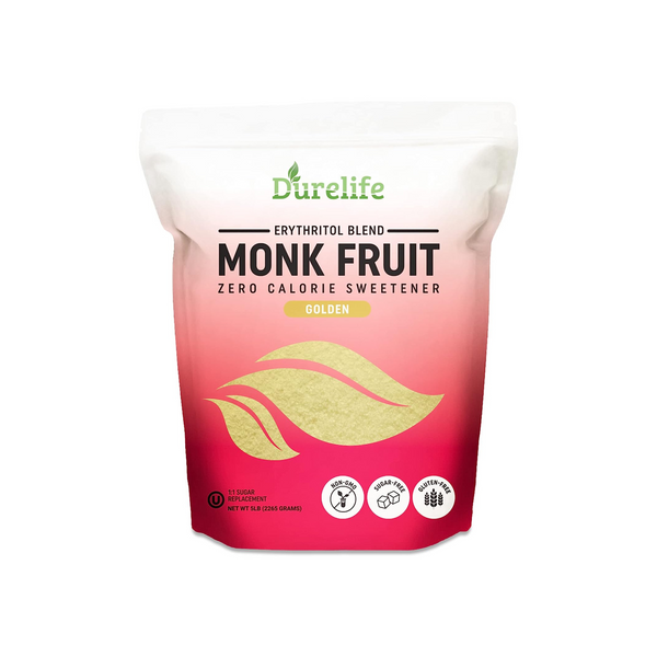 Save Up To 65% Durelife Monk Fruit Golden Sweetener