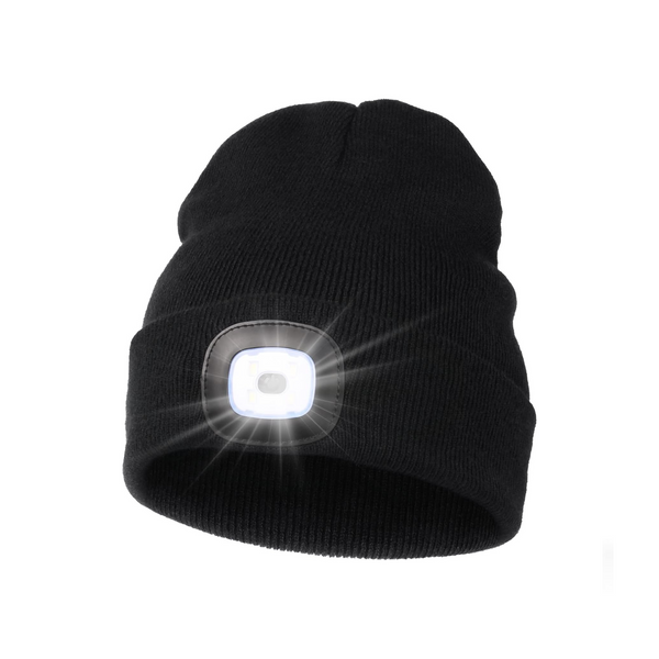 Gorro unisex con luz LED