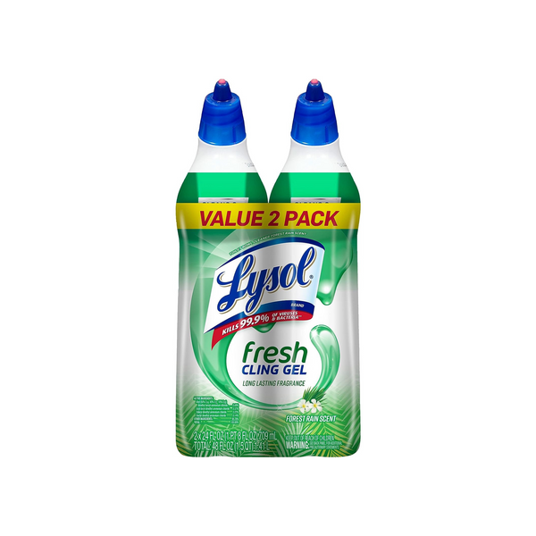 2 botellas de gel limpiador para inodoros Lysol