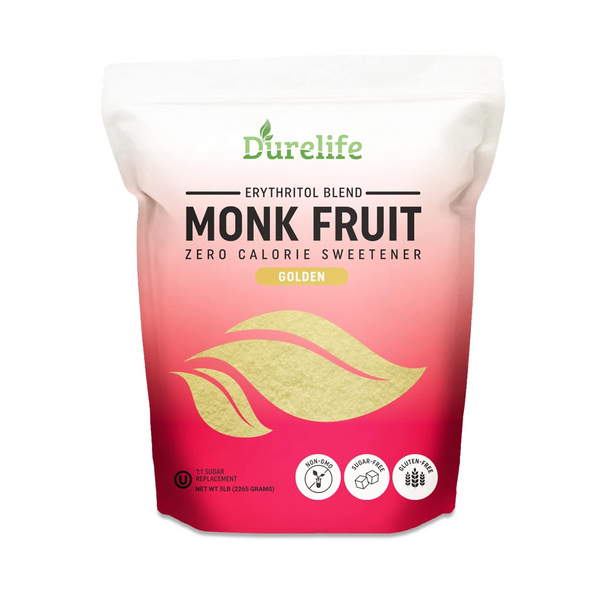 Save Up To 65% Durelife Monk Fruit Golden Sweetener