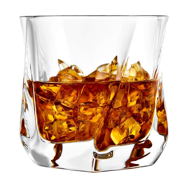 2 Crystal Whiskey Glasses