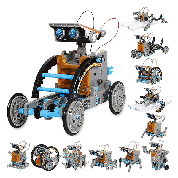 Stem 12-in-1 Solar Robot Kit for Kids