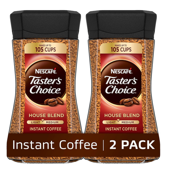 Pack of 2 Nescafe Taster's Choice House Blend Instant Coffee