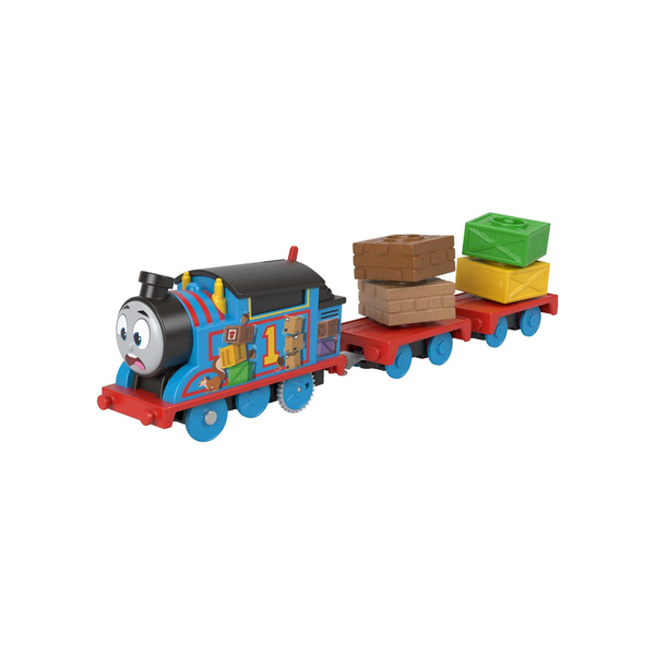 Thomas The Train Wobble Cargo Motor motorizado con 2 vagones de carga