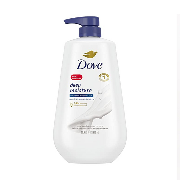 Gel de baño Dove de 30,6 oz con bomba