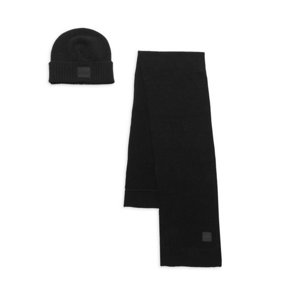 Conjunto de gorro y bufanda de 2 piezas Boss Andres (3 colores)