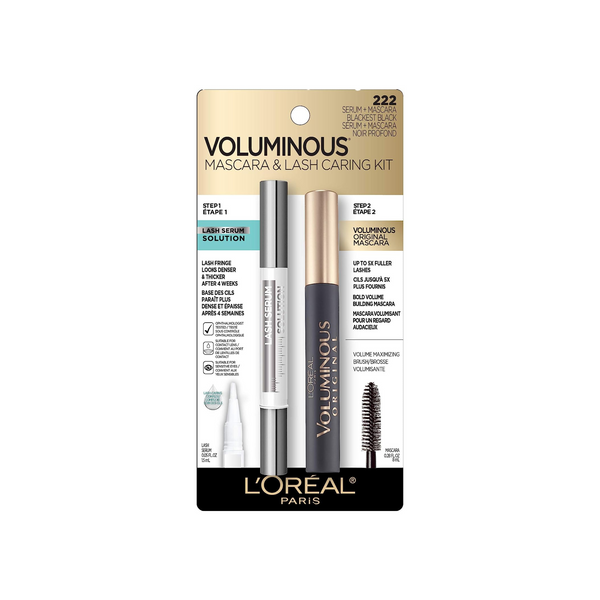 L'Oréal Paris Lash Serum + Voluminous Paquete doble