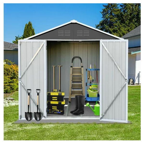 6' x 4' Outdoor Metal Storage Shed