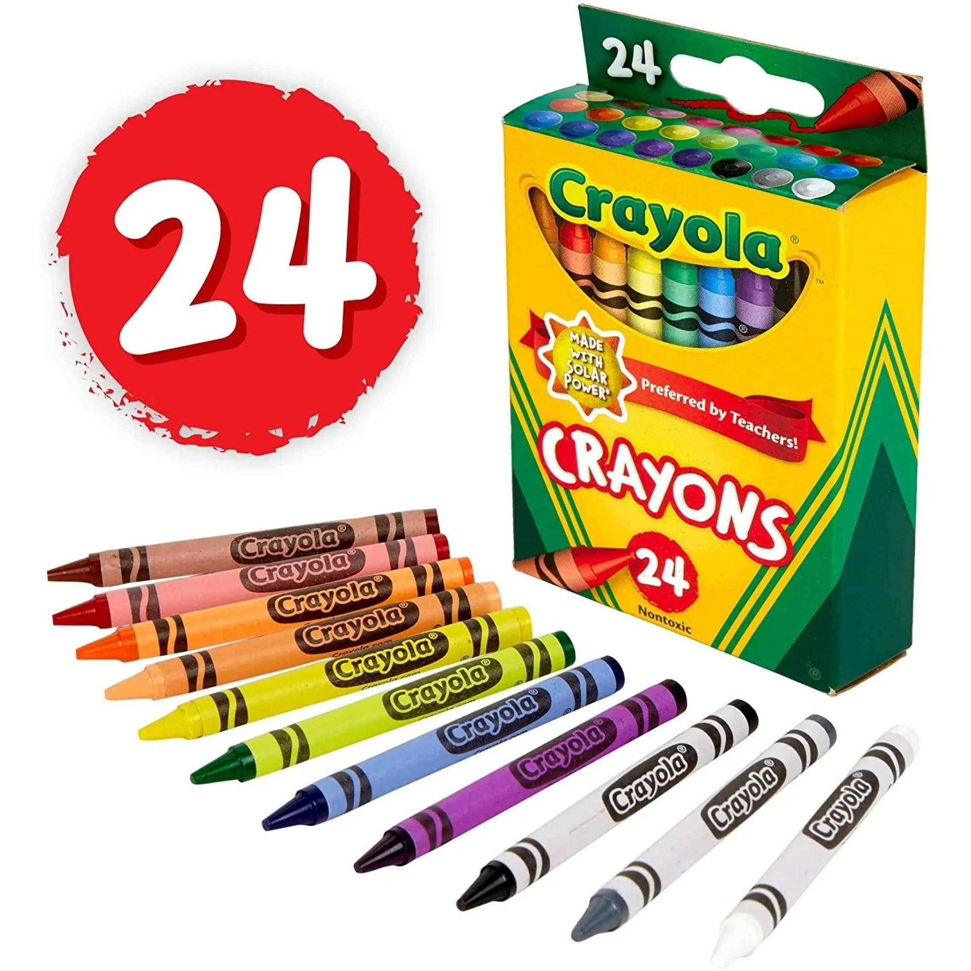 24-Count Crayola Classic Crayons