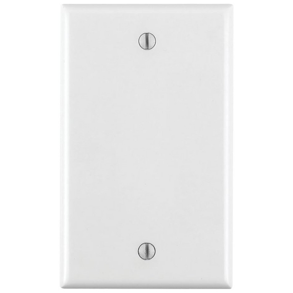 Leviton 1-Gang No Device Blank Box Mount Nylon Wallplate