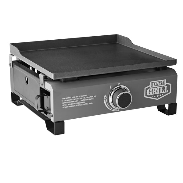 Plancha de gas propano de mesa con 1 quemador Expert Grill