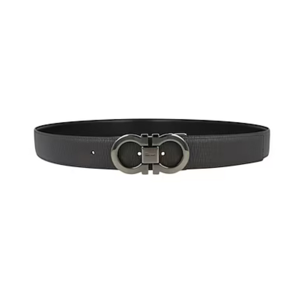 Ferragamo Gancini Leather Belt