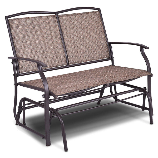 Patio Loveseat Glider Rocking Bench