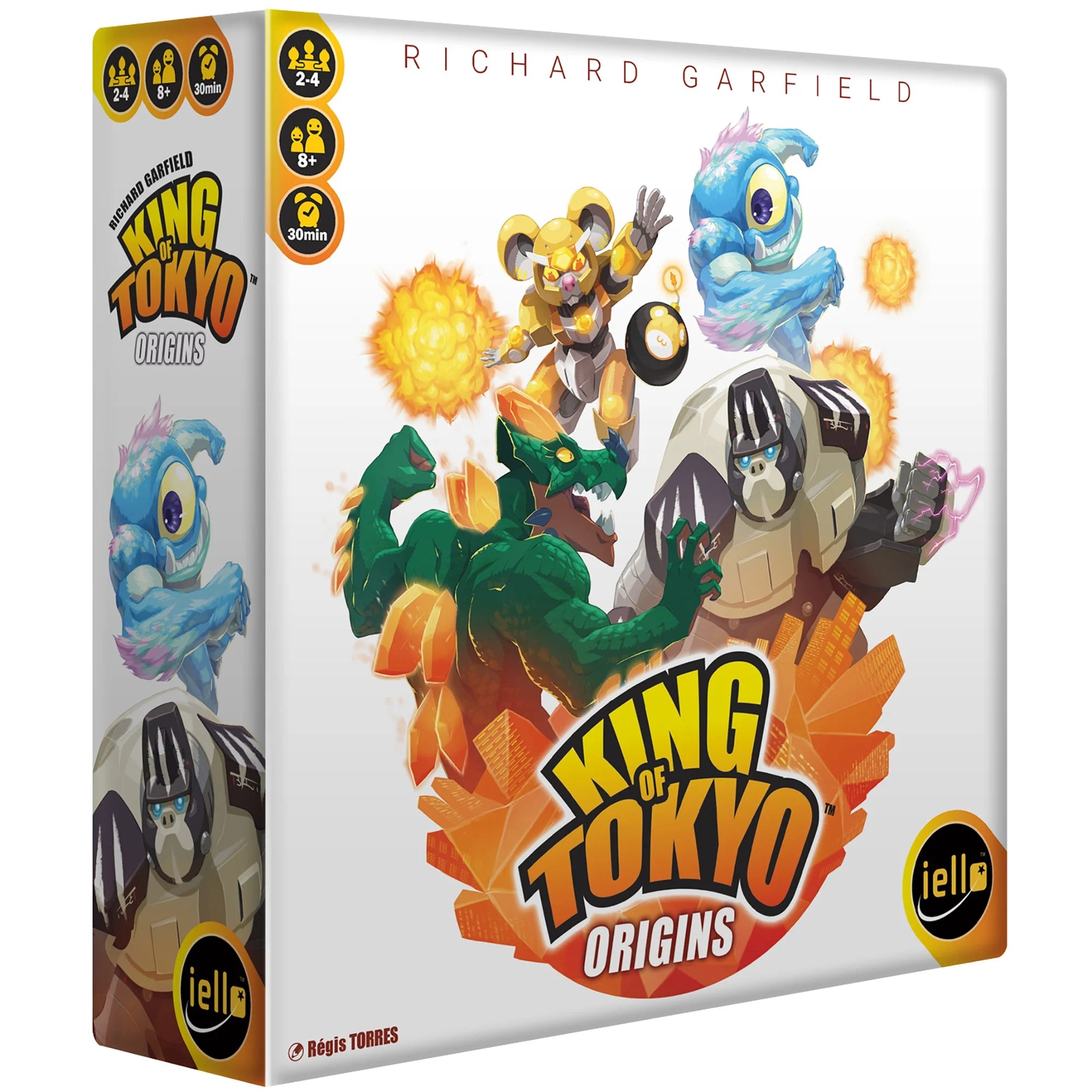 IELLO: King of Tokyo: Origins Dice & Strategy Board Game