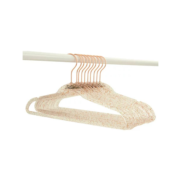 100 Non-Slip Swivel Hook Clothes Hangers