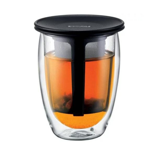 Bodum Tea for One Glass w/ Tea Strainer