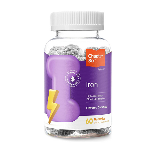 Chapter Six Iron Gummies Supplement with Vitamin C