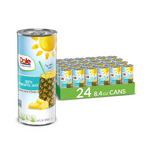 Dole 100% Pineapple Juice, 8.4 Fl Oz Cans (Pack of 24)