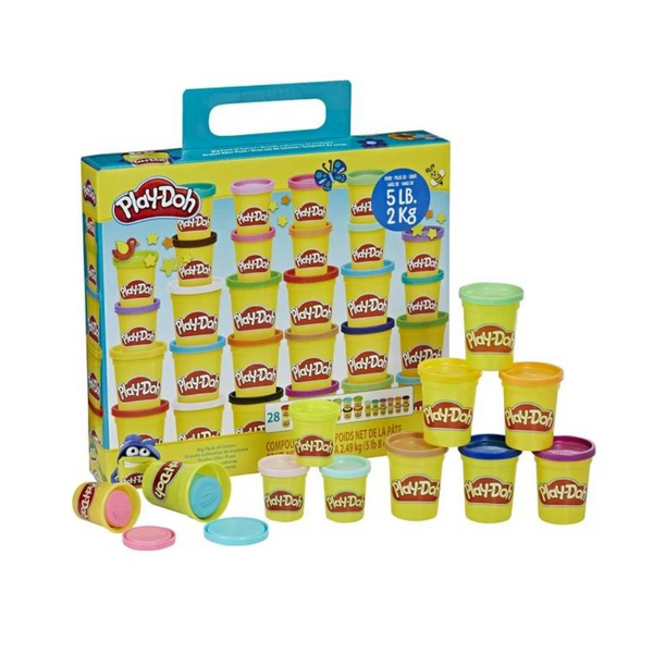 28-Color Play-Doh Big Pack of Colors Play Dough Set