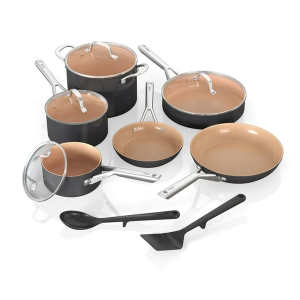 Ninja Extended Life Essential Ceramic 12-Piece Cookware Set