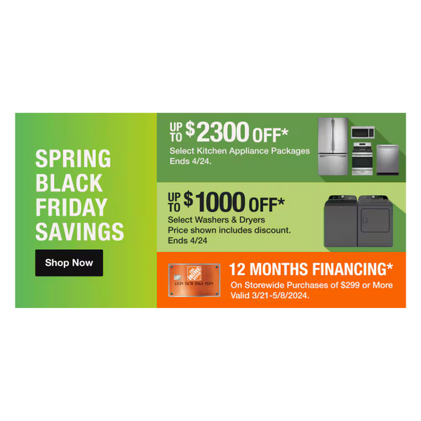 Save Big On Kitchen Appliance Packages & Tools At Home Depot