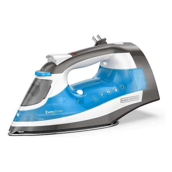 Black+Decker One Step Steam Cord Reel Iron