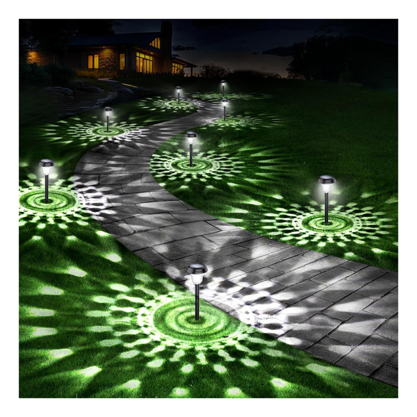 10 Pack Ultra Bright Outdoor Solar Path Lighting