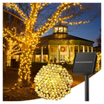 40 Ft Outdoor LED Solar String Lights