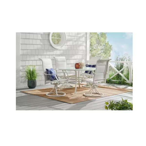 4 Aluminum Outdoor Dining Chairs