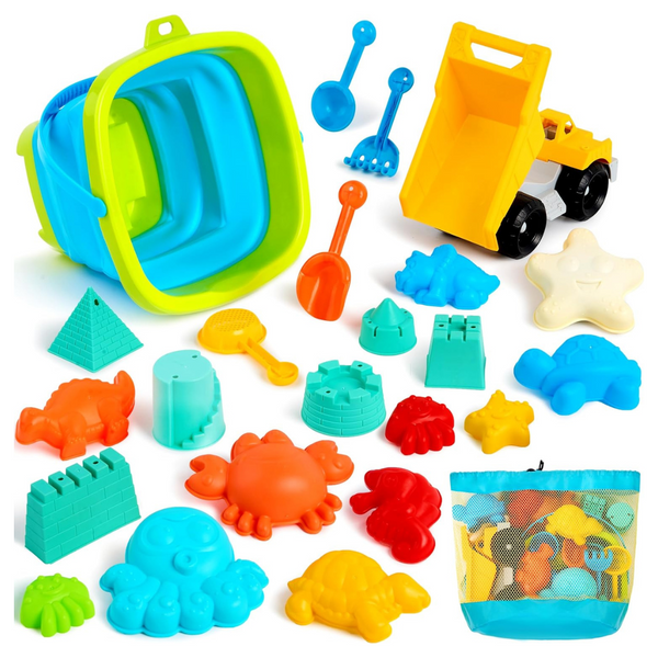 24 Piece Beach Toy Set