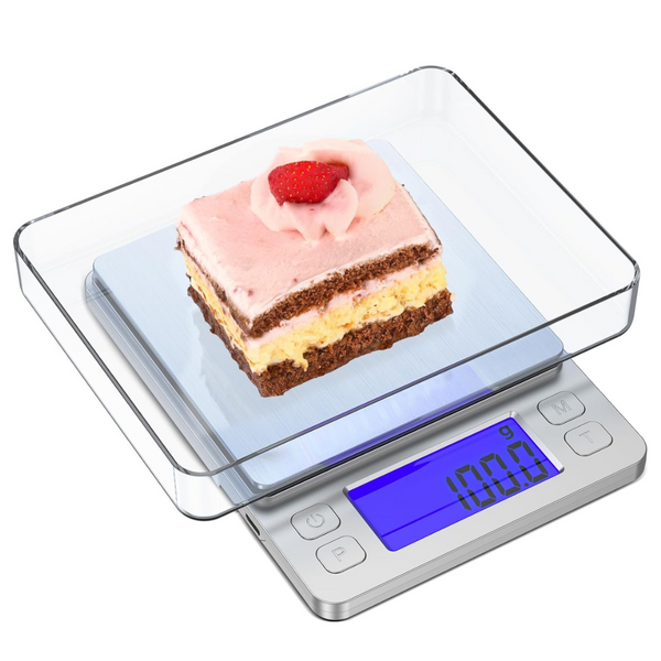 Digital Food Scale With 2 Trays