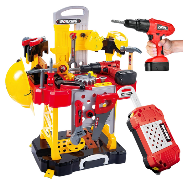 83 Piece Kids Tool Bench