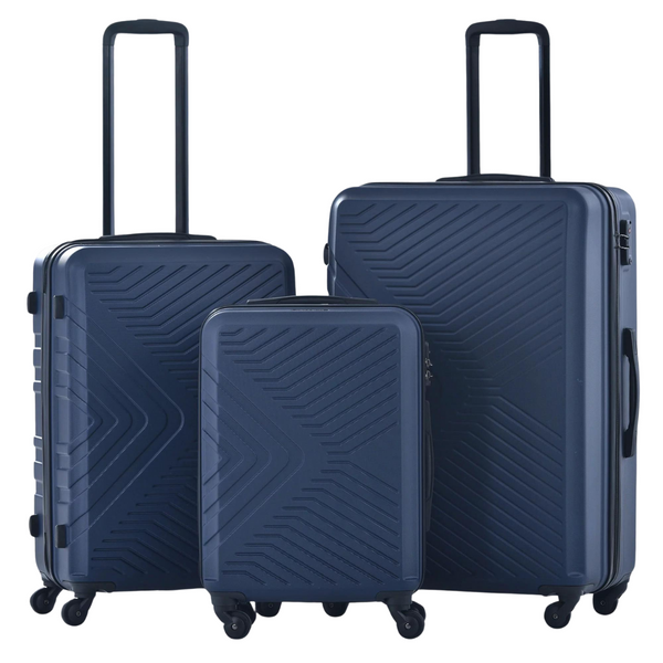 3 Piece Luggage Set With TSA Lock (10 Colors)