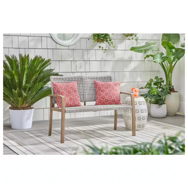 Summerhaven Wicker Outdoor Bench