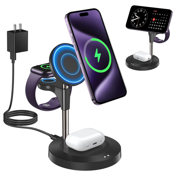 3 in 1 Wireless Charging Station