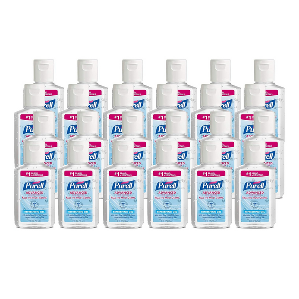 24-Ct Purell Advanced Hand Sanitizer Refreshing Gel