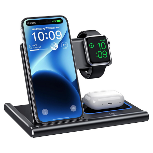 3 in 1 Wireless Charging Station