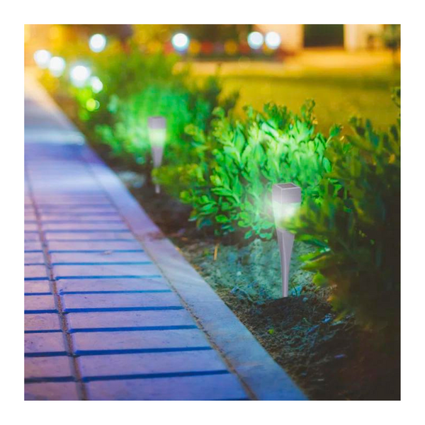 24 Outdoor Solar LED Pathway Spotlights