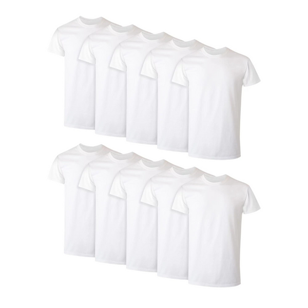 10 Hanes Men's Undershirts