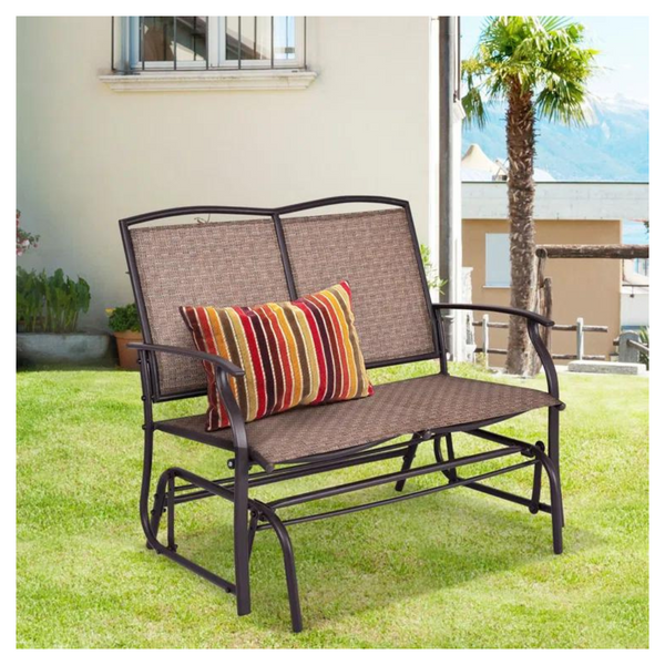 Outdoor Patio Steel Rocking Chair