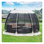 Fiberglass Patio Pop-Up Gazebo with Screen Room