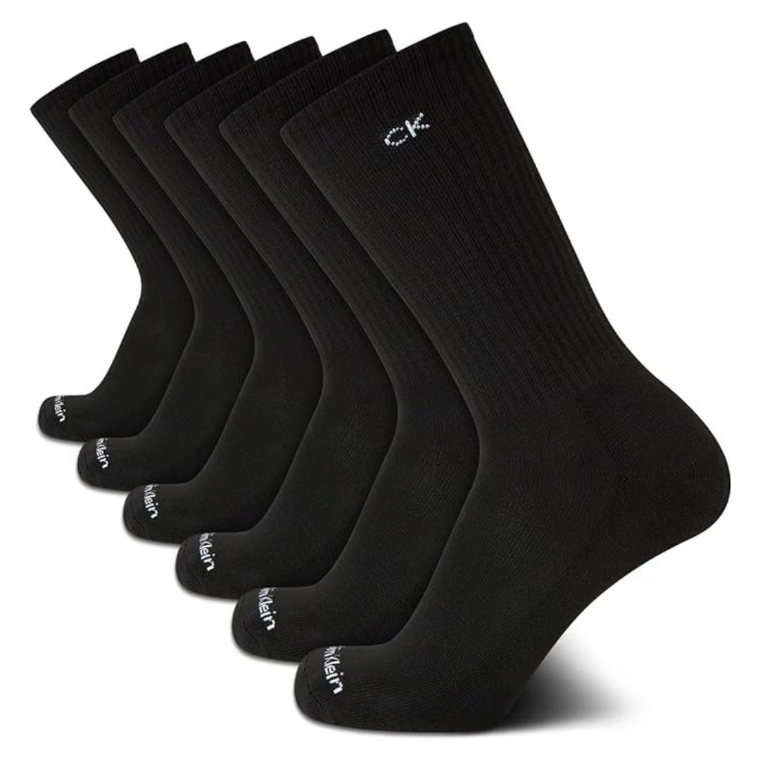 6-Pairs Calvin Klein Men's Athletic Socks