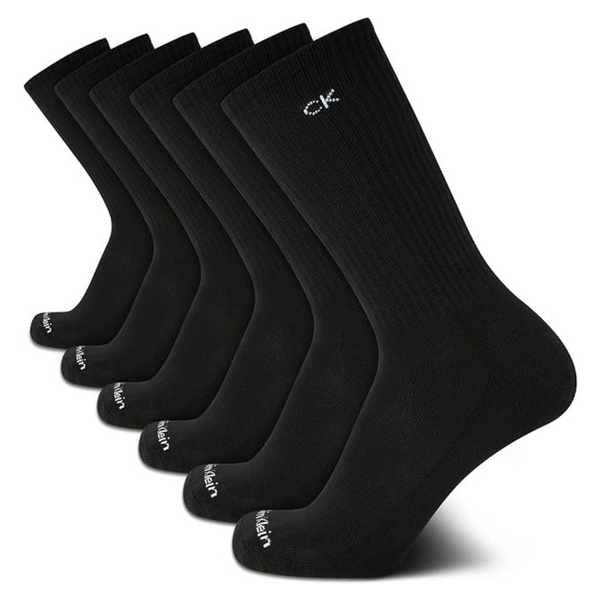 6-Pairs Calvin Klein Men's Athletic Socks
