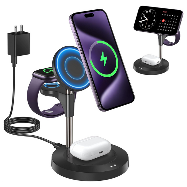 3 in 1 Wireless Charging Station