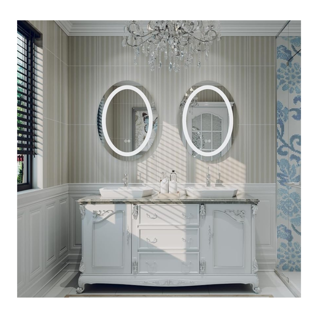 Bathroom Anti Fog Dimmable LED Vanity Mirror