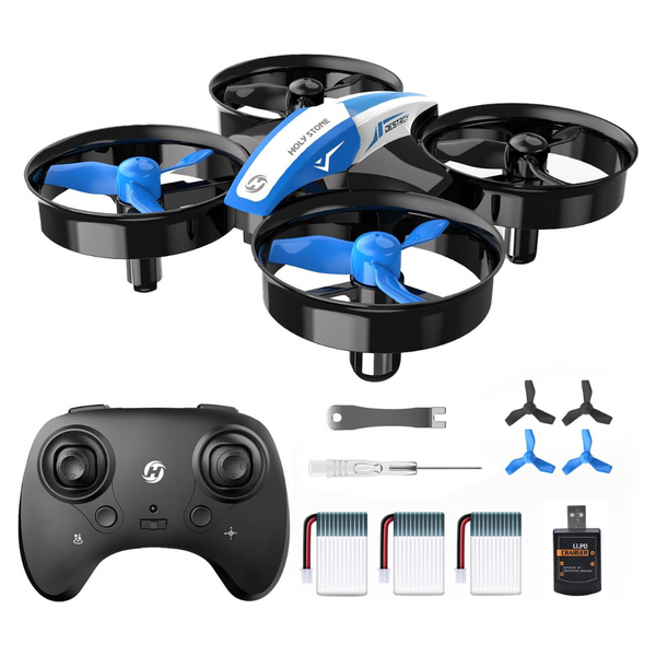 Beginners Quadcopter Mini Drone With Auto Hover & 3 Batteries