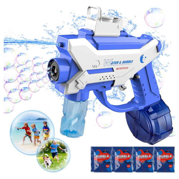 2 in 1 Electric Bubble Maker & Water Gun