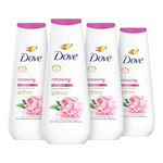 4 Bottles Of Dove Body Wash