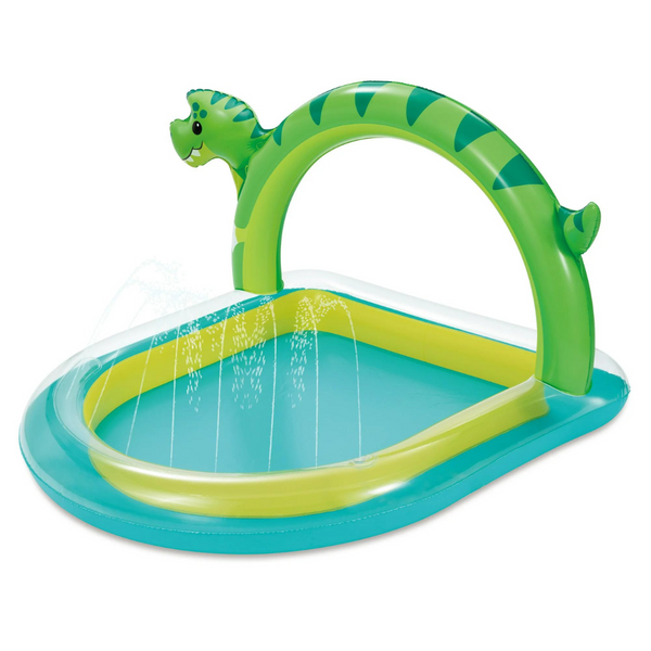 Inflatable Arch Kiddie Pool With Sprinkler