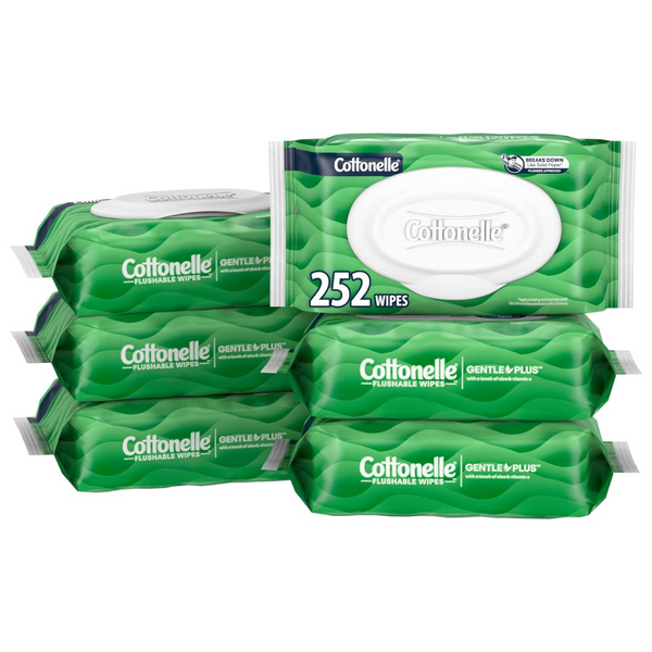 504 Cottonelle Flushable Wipes